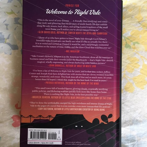 3 for $30 ✨ Welcome to Night Vale (Hardcover Book) - Picture 2 of 2